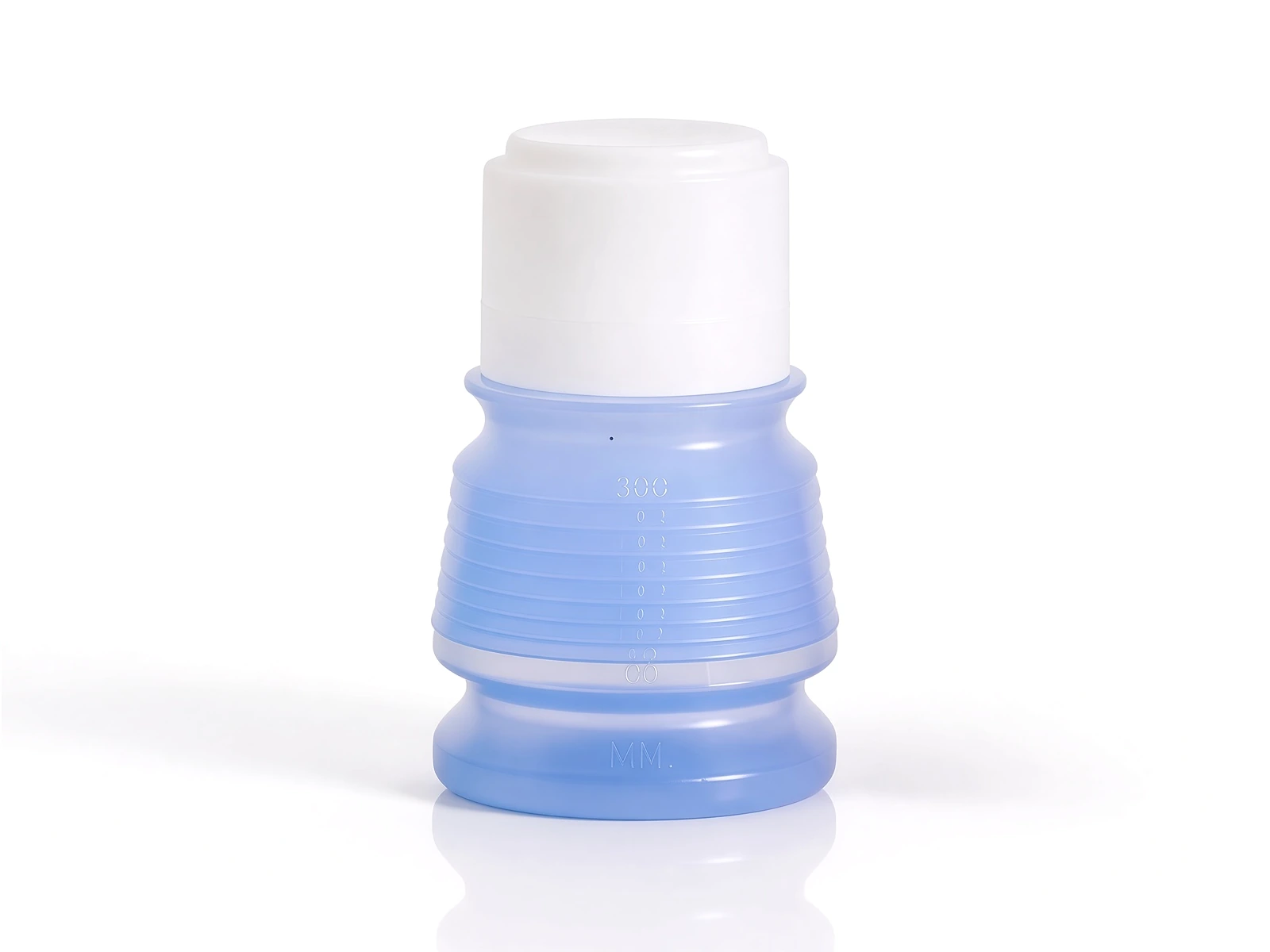 Le biberon nomade BIBEON replié, coloris lin